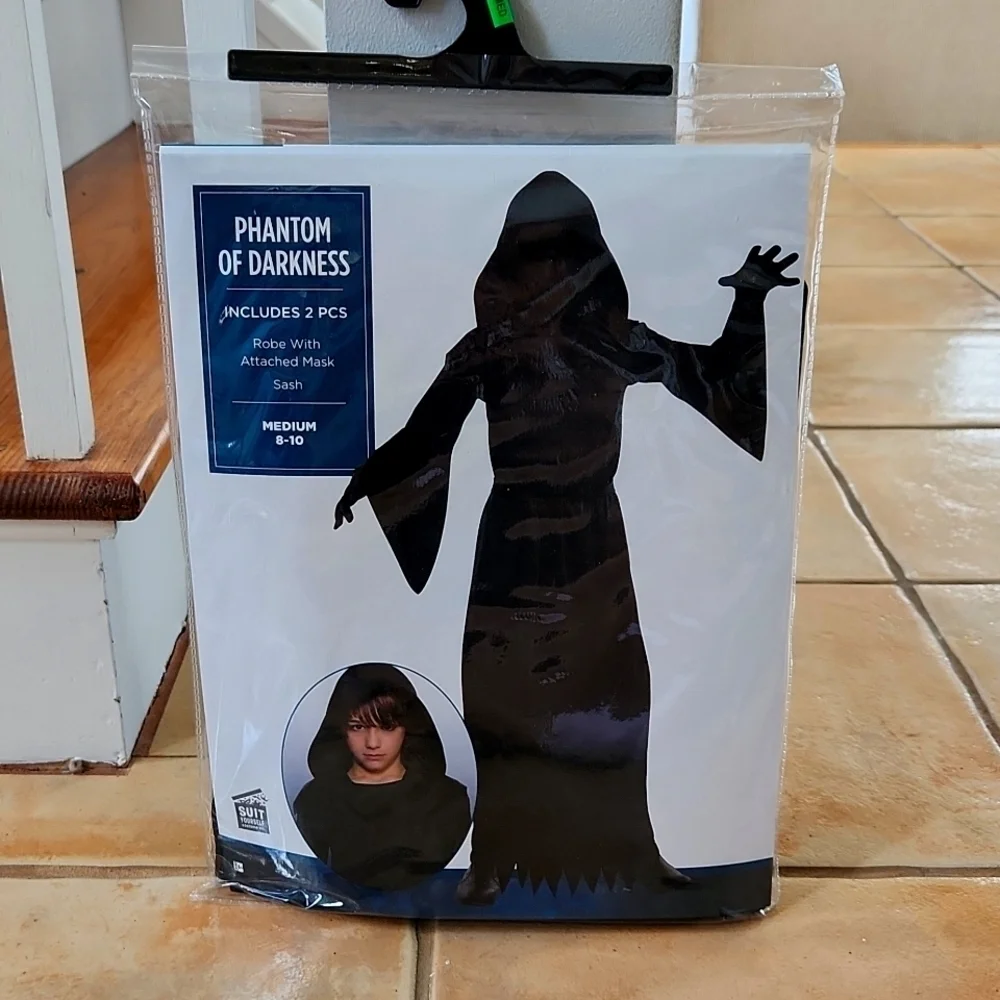 Phantom Of Darkness Halloween Costume, Medium